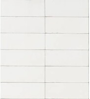 Фото Marazzi плитка настенная Rice Bianco Lux 7.5x20 (M966)