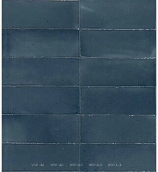 Фото Marazzi плитка настенная Rice Blue Lux 7.5x20 (M969)