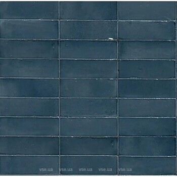 Фото Marazzi плитка настенная Rice Blue Lux 5x15 (M96R)