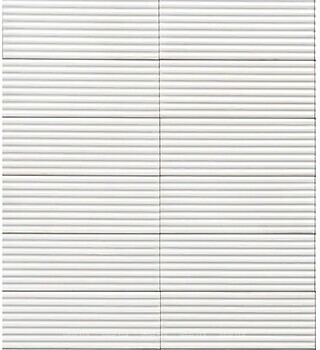 Фото Marazzi плитка настенная Rice Bianco Pleat Str Lux 7.5x20 (M96H)