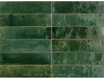 Фото Marazzi плитка настенная Lume Green Lux 6x24 (M6RQ)