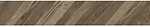Фото Golden Tile плитка Terragres Wood Chevron коричневая Right 15x90 (9L7173)