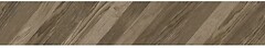 Фото Golden Tile плитка Terragres Wood Chevron коричневая Right 15x90 (9L7173)