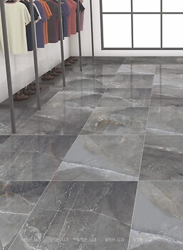 Фото Italica плитка Unico Grey Polished 60x60