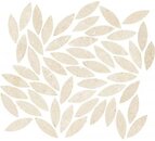 Фото Marazzi мозаика Mystone Limestone Mosaico Foglie Ivory Rett 34x38 (M8LR)