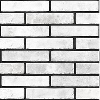 Фото Golden Tile плитка настенная Brickstyle Brick белый 6x25 (KB0010)