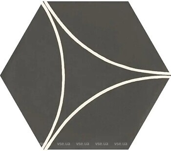 Фото Marazzi декор Cementum Carbon Decoro Arco 18x21 (M9W3)