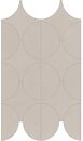 Фото Marazzi мозаика Cementum Sand Mosaico Cerchi 23.8x41.4 (M9Y0)