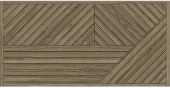 Фото Argenta плитка настенная Studio Laths Walnut 60x120