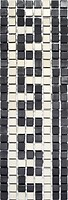 Фото Kotto Ceramica мозаика Mosaici d'Italia MI7 K60601 Nero-Salino 9.6x28.8