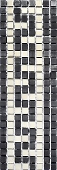 Фото Kotto Ceramica мозаика Mosaici d'Italia MI7 K60601 Nero-Salino 9.6x28.8