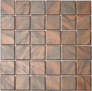 Фото Kotto Ceramica мозаика Brick Quadrate 6011 Brown Mat 30x30