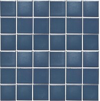 Фото Kotto Ceramica мозаика Brick Quadrate 6008 Steel Blue Mat 30x30