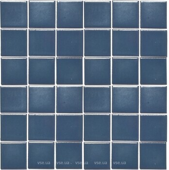 Фото Kotto Ceramica мозаика Brick Quadrate 6008 Steel Blue Mat 30x30