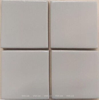 Фото Kotto Ceramica мозаика Brick Quadrate 6014 Light Grey Mat 30x30