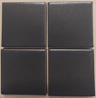 Фото Kotto Ceramica мозаика Brick Quadrate 6022 Grafit Black Mat 30x30