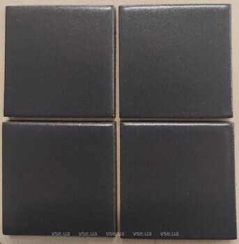 Фото Kotto Ceramica мозаика Brick Quadrate 6022 Grafit Black Mat 30x30