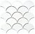 Фото Kotto Ceramica мозаика Scales SCX 6024 White 30x30