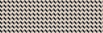 Фото Arcana плитка настенная Black&Cream Cream-R Zigzag 32x99