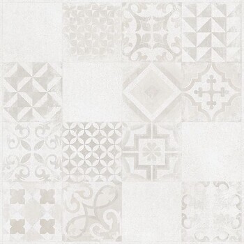 Фото Rako плитка напольная Betonico Decor White Grey 60x60 (DAK63795)