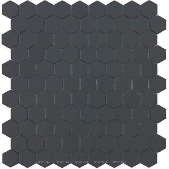 Фото Vidrepur мозаика Nordic Hexagon Dark Grey Mt 908H 31.5x31.5