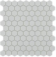 Фото Vidrepur мозаика Nordic Hexagon Light Grey Mt 909H 31.5x31.5