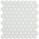 Фото Vidrepur мозаика Nordic Hexagon White 910D 31.5x31.5
