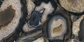 Фото Emil Ceramica плитка Level Marmi 12 mm Agate Black A Full Lappato 162x324