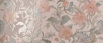 Фото FAP плитка настенная Milano Mood Flower Cipria 50x120