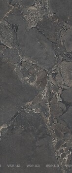 Фото Provenza Ceramiche плитка Unique Infinity Black Cobblestone Naturale Rett 120x278