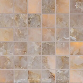 Фото Ergon мозаика Tele Di Marmo Lumia Mosaico Golden Ambra Full Lapp 30x30 (En9L)