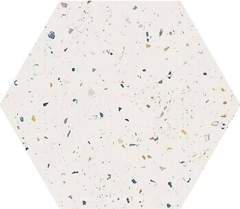 Фото WOW плитка Terrazzo White Colours 36.8x32 (123385)