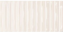 Фото WOW плитка настенная Colour Notes Bars Oat Gloss 12.5x25 (133161)