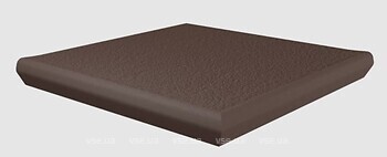Фото Ceramika Paradyz ступень угловая с капиносом Sundown Marrone 33x33