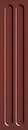 Фото Ceramika Paradyz плитка настенная Monpelli STR C Wine 6.5x29.8
