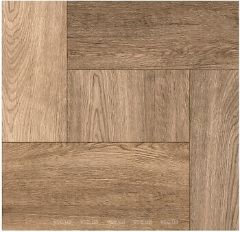 Фото Golden Tile плитка напольная Home Wood коричневая 40x40 (4N7803)