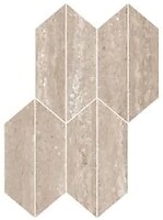 Фото Ragno ceramica мозаика Realstone Travertino Vein Noce Mosaico Losanga 29.4x40.7 (Rcld)