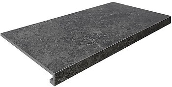 Фото Cersanit ступень с капиносом Candy GPTU 607 Graphite Steptread Kapinos 31.8x59.8 (ND061-152)