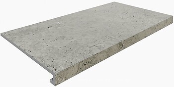 Фото Cersanit ступень с капиносом Candy GPTU 607 Light Grey Steptread Kapinos 31.8x59.8 (ND061-146)