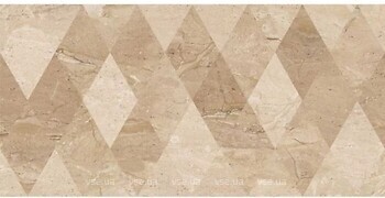 Фото Golden Tile декор Marmo Milano Rhombus бежевый 30x60 (8М1069)