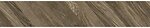 Фото Golden Tile плитка Terragres Wood Chevron коричневая Left 15x90 (9L7183)