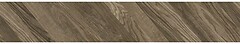 Фото Golden Tile плитка Terragres Wood Chevron коричневая Left 15x90 (9L7183)