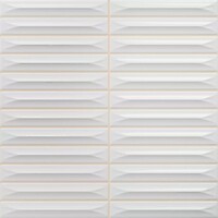 Фото Deseo Ceramica плитка настенная Arrow White Brillo 20x20