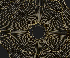 Фото Aparici декор Art Deco G-3146 Black Spritz Natural 30x30