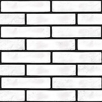 Фото Golden Tile плитка настенная Brickstyle Fino белый 6x25 (6F0020)