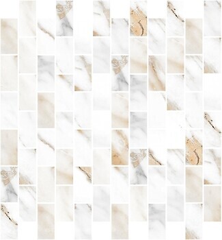 Фото Inter Cerama мозаика Calacatta Gold 29.8x32 кремовый (M0135071)