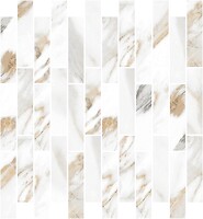 Фото Inter Cerama мозаика Calacatta Gold 29.8x32 кремовый (M0335071)