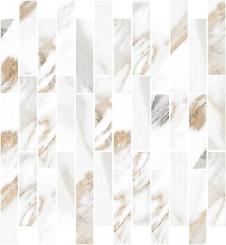 Фото Inter Cerama мозаика Calacatta Gold 29.8x32 кремовый (M0335071)