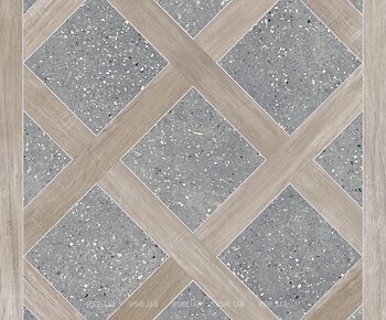 Фото Apavisa плитка Intarsio G-7180 Grey Natural 59.55x59.55