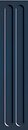 Фото Ceramika Paradyz плитка настенная Monpelli STR B Navy Pol 6.5x29.8